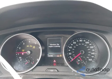 2018 Volkswagen Tiguan 2.0T Se/2.0T Sel из США, поврежденный, VIN 3VV2B7AX9JM219479